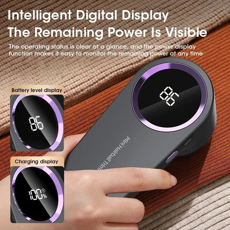 Pocket-Sized Fabric Shaver